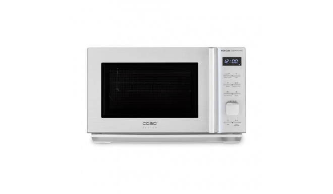 Caso | Microwave Oven | M 20 Cube | Free standing | 800 W | Silver