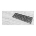 Natec | Keyboard | Discus 2 Slim | Standard | Wired | US | Black | USB 2.0 | 424 g | Numeric keypad