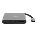 Natec Multi-Port Adapter, Fowler, USB-C, HDMI, USB 3.0 | Natec | USB-C Multiport Adapter | NMP-1607 