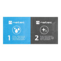 Natec Sanitazing Wipes, Raccoon, 50-pack | Natec | Sanitazing Wipes | NSC-1797 | Wet | ml