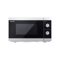 Sharp | YC-MG01E-S | Microwave Oven with Grill | Free standing | 800 W | Grill | Silver