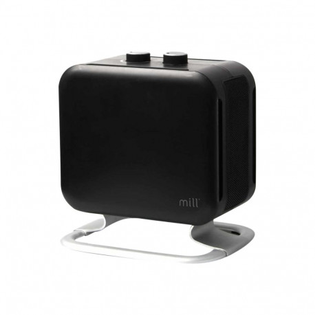 Mill | Heater | CUS1800MECBA | PTC Fan | Suitable for rooms up to 30 m² | Black | 1800 W