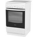INDESIT | Cooker | IS5V8GMW/E | Hob type Vitroceramic | Oven type Electric | White | Width 50 cm | G