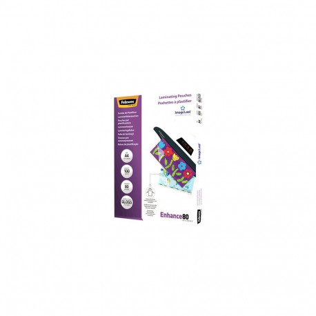 Fellowes | Laminating Pouch PREMIUM | A4 | Clear | Enhance 80 Micron thickness, 216x303 mm - A4, 100