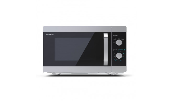 Sharp | Microwave oven | YC-MS31E-S | Free standing | 900 W | Silver