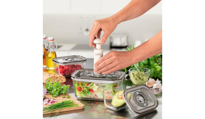 Caso VacuBoxx Eco Set | Caso | VacuBoxx Eco Set | 1177 | 3 | Transparent