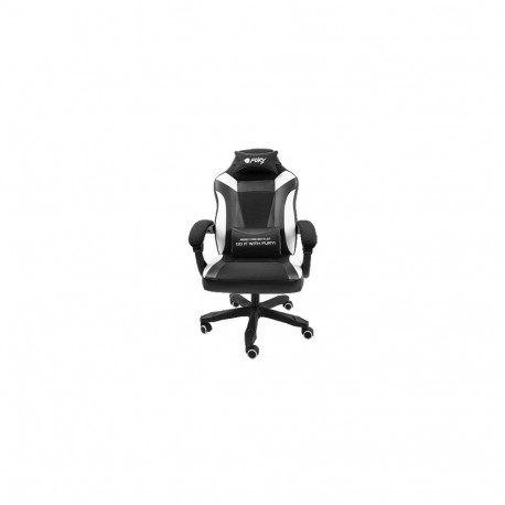 Fury Gaming Tool Fury Avenger M+ PU Nahk | Must/Valge