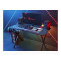 Genesis Holm 200 RGB Gaming Desk, Black | Genesis