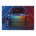 Genesis Holm 200 RGB Gaming Desk, Black | Genesis