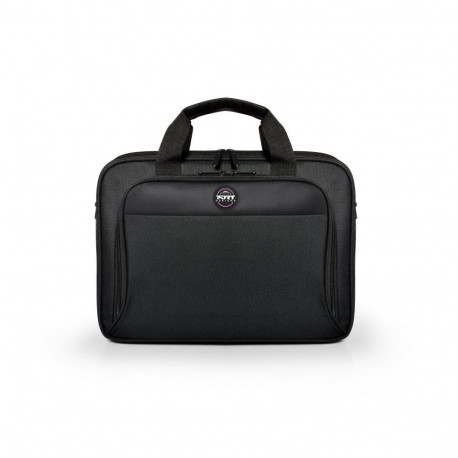 PORT DESIGNS | 105064 | HANOI II CLAMSHELL | Fits up to size 15.6 " | Messenger - Briefcase | Black 