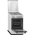 Simfer | Cooker | 5405SERGG | Hob type Gas | Oven type Electric | Stainless steel | Width 50 cm | El