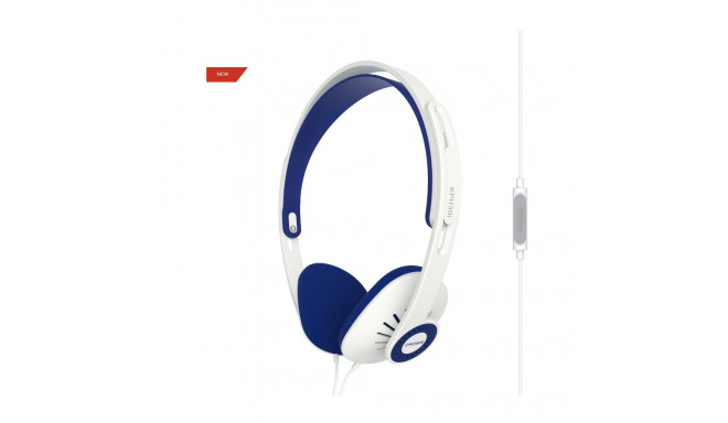 Koss | Headphones | KPH30iW | Wired | On-Ear | Microphone | White