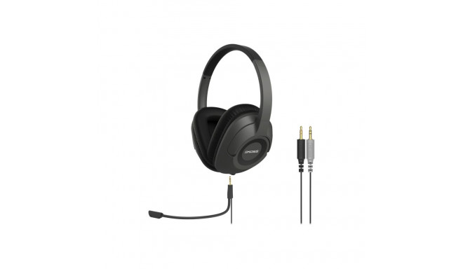 Koss SB42 USB juhtmega on-ear kõrvaklapid mikrofoniga must/hall
