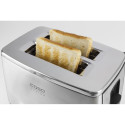 Caso | Inox² | Toaster | Power 1050 W | Number of slots 2 | Housing material  Stainless steel | Stai