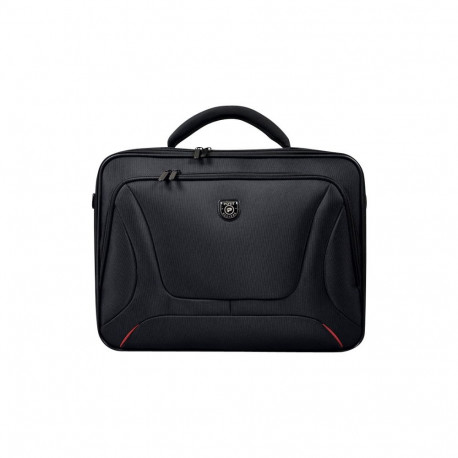 PORT DESIGNS | Courchevel | Fits up to size 15.6 " | Messenger - Briefcase | Black | Shoulder strap
