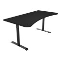 Arozzi Arena Gaming Desk - Pure Black | Arozzi Black