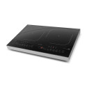 Caso | Hob | ProGourmet 3500 | Number of burners/cooking zones 2 | Sensor touch display | Black | In