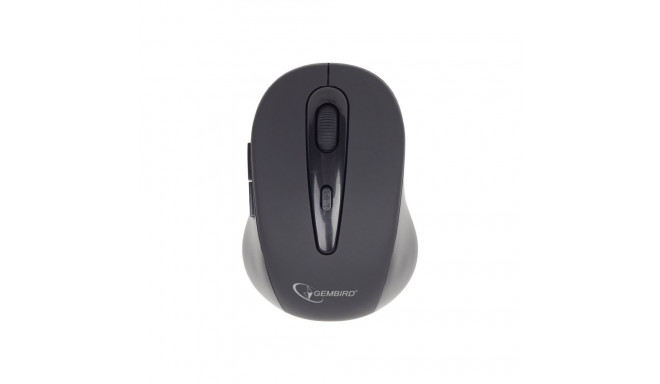 Gembird | MUSWB2 | 6 button | Optical Bluetooth mouse | Black, Grey