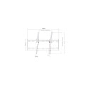 Sunne | Wall mount | 37-70-ET | Tilt | 37-70 " | Maximum weight (capacity) 35 kg | Black