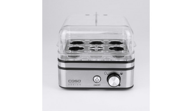 Caso | Egg cooker | E9 | Stainless steel | 400 W | Functions 13 cooking levels