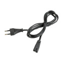 Cablexpert | Power cord (C7), VDE approved | Black Power plug type C