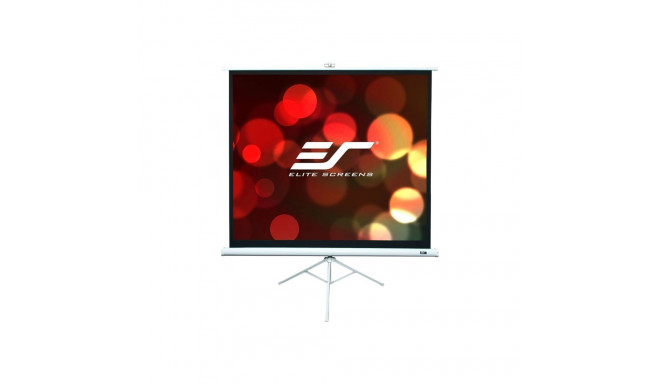 Elite Screens projektori ekraan 113" Tripod Series T113NWS1, valge