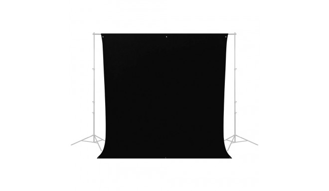 Westcott Kreukvrije Achtergrond Zwart (2,7 x 3m)