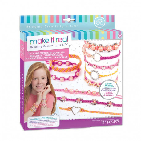MAKE IT REAL Macrame DIY set "Friendship Bracelets"
