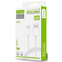 D-Fruit kaabel USB-A - Lightning 1m, valge (DF105)