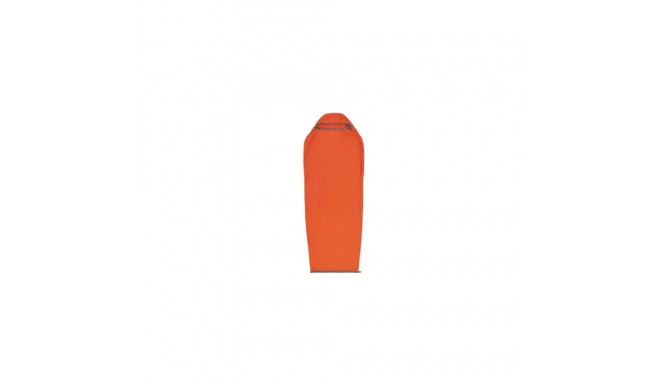 Sea To Summit Reactor Fleece Sleeping Bag Liner - Mummy W/ Drawcord- compact- orange