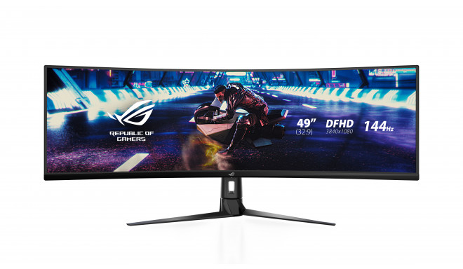 ASUS ROG Strix XG49VQ, 124.46 cm (49"), 144Hz, FreeSync 2, VA - DP, HDMI monitor