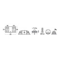Namiot High Peak Tauris 4 grafitowo zielony 11560