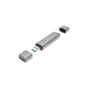 DIGITUS Dual Card Reader Hub USB-C / USB 3.0, OTG | Digitus | Card reader - USB 3.0/USB-C | DA-70886