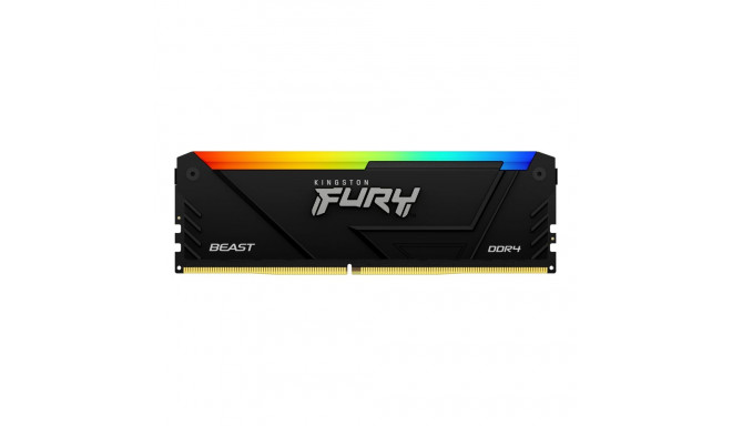 Kingston FURY Beast RGB 32 GB DDR4 1600 MHz PC/server registreerimata ECC-ta