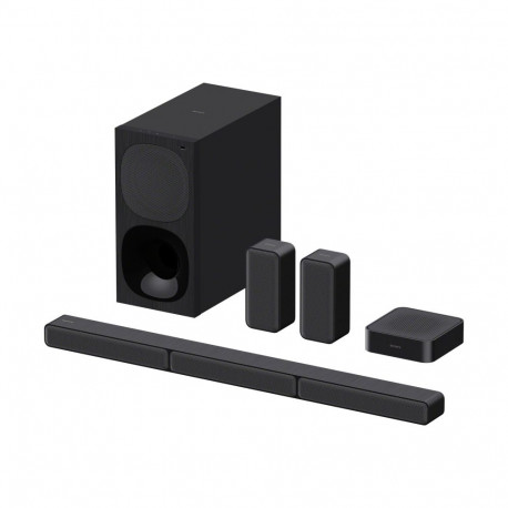 Sony | HT-S40R 5.1ch kodukino heliriba juhtmevabade tagakõlaritega | Must | Ei | USB-port | Wi-Fi |