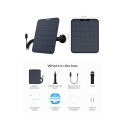 Reolink Solar Panel 2 - 5,8W for battery powered security cameras, USB-C, Black