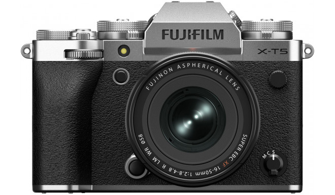 Fujifilm X-T5 + 16-50 мм, серебристый