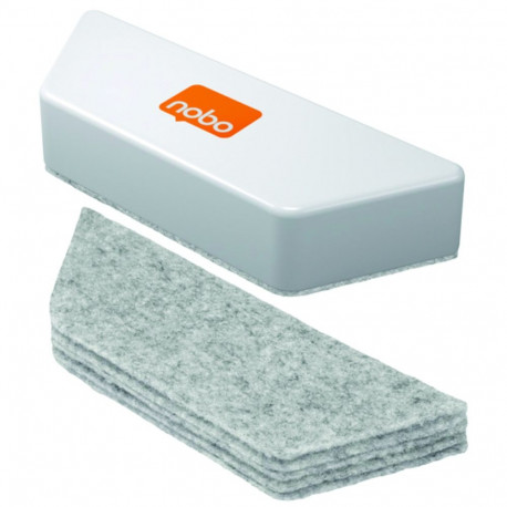 Magnetic Whiteboard Eraser Nobo White