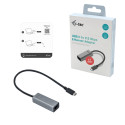 i-tec USB-C Metal 2.5Gbps LAN Ethernet Adapter RJ-45