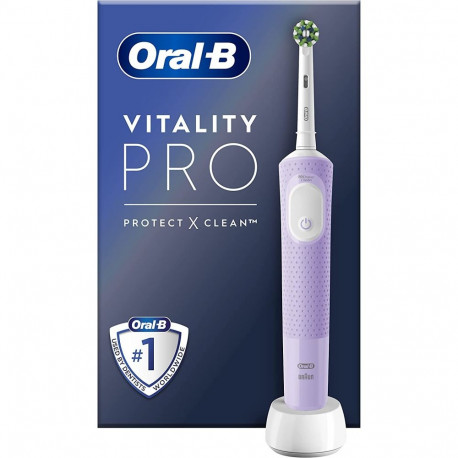 Oral-B elektriline hambahari Vitality Pro D103, lilla/valge