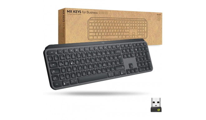 DE layout - Logitech MX Keys for Business, keyboard (graphite)