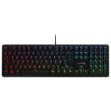 DE layout - CHERRY G80-3000N RGB, Keyboard (black, CHERRY MX Silent Red)
