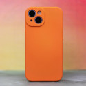 Silicon case for iPhone 15 6,1" orange