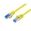 PATCHCORD CAT.6A S/FTP LSZH CCA 5M YELLOW FLUKE PASSED LANBERG