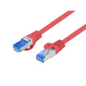 PATCHCORD CAT.6A S/FTP LSZH CCA 10M RED FLUKE PASSED LANBERG