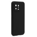 Connect Premium Soft Touch silikoonümbris Xiaomi Redmi 13 Must