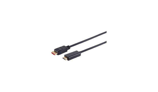 "DisplayPort 1.4 > HDMI (ST-ST) 10m Adapterkabel 4K 60Hz Schwarz"