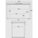 Chest freezer Scandomestic CF400WE