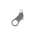 Silicon Power Mobile C80 USB flash drive 128 GB USB Type-A / USB Type-C 3.2 Gen 1 (3.1 Gen 1) Titani