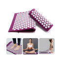 Punktimassaaži matt padjaga MM-001 Acupressure Mat with Pillow, roosa